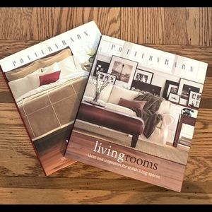 2 Pottery Barn Interior Design Coffee Table Books